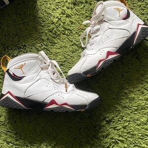 Air Jordan 7 Retro ‘Cardinal’ (GS) Sneakers - OG with Sneaker Card